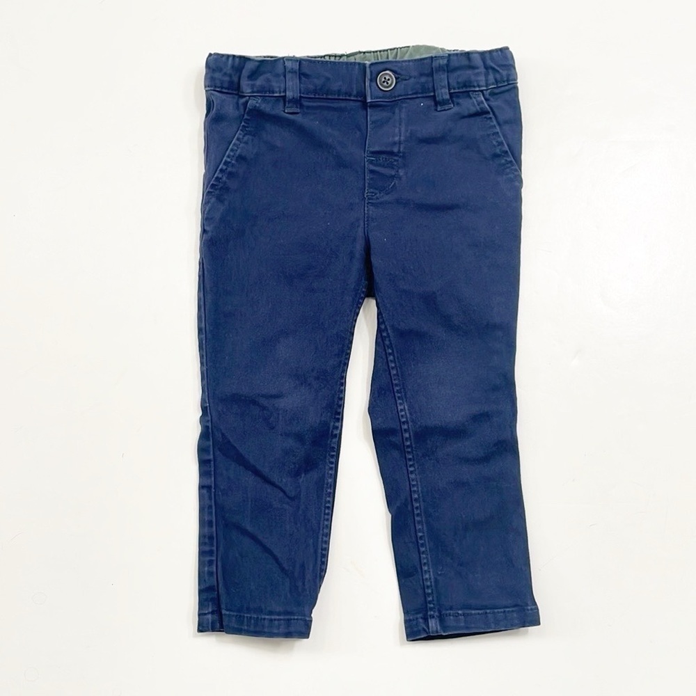 H&M navy blue baby boys pants